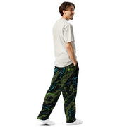 Neuro-Stripe Bio-Neural Night CAMO Unisex Wide-Leg Joggers