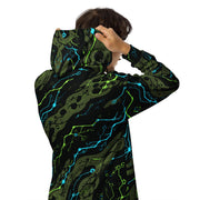 Neuro-Stripe Bio-Neural Night CAMO Unisex Zip Hoodie
