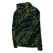 Neuro-Stripe Bio-Neural Night CAMO Unisex Zip Hoodie