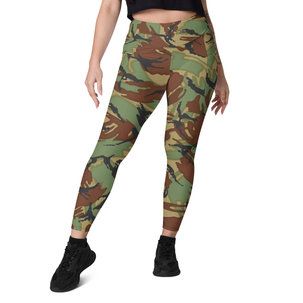 New Zealand Disruptive Pattern Material (DPM) CAMO Leggings with pockets - Womens With Pockets