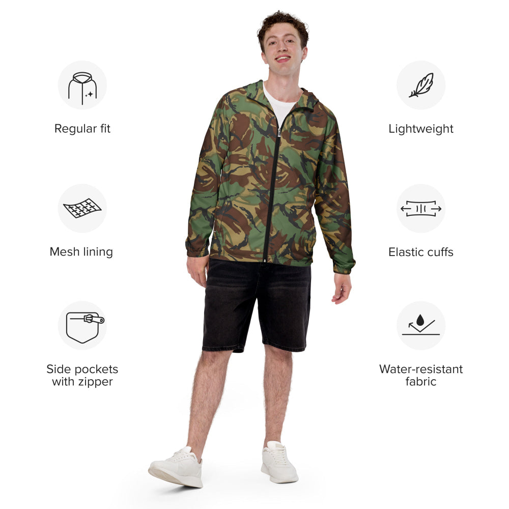 New Zealand Disruptive Pattern Material (DPM) CAMO Men’s windbreaker - Mens Windbreaker