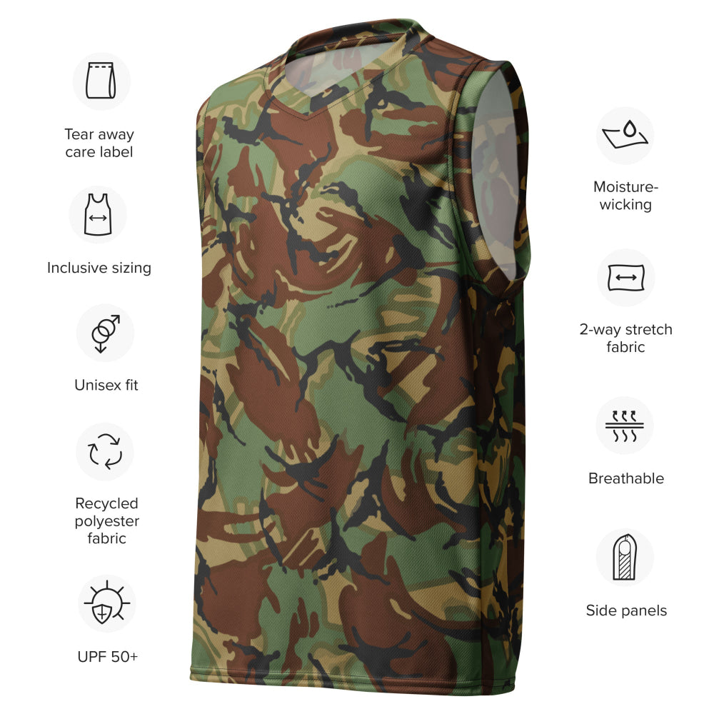 New Zealand Disruptive Pattern Material (DPM) CAMO unisex basketball jersey - Unisex Basketball Jersey