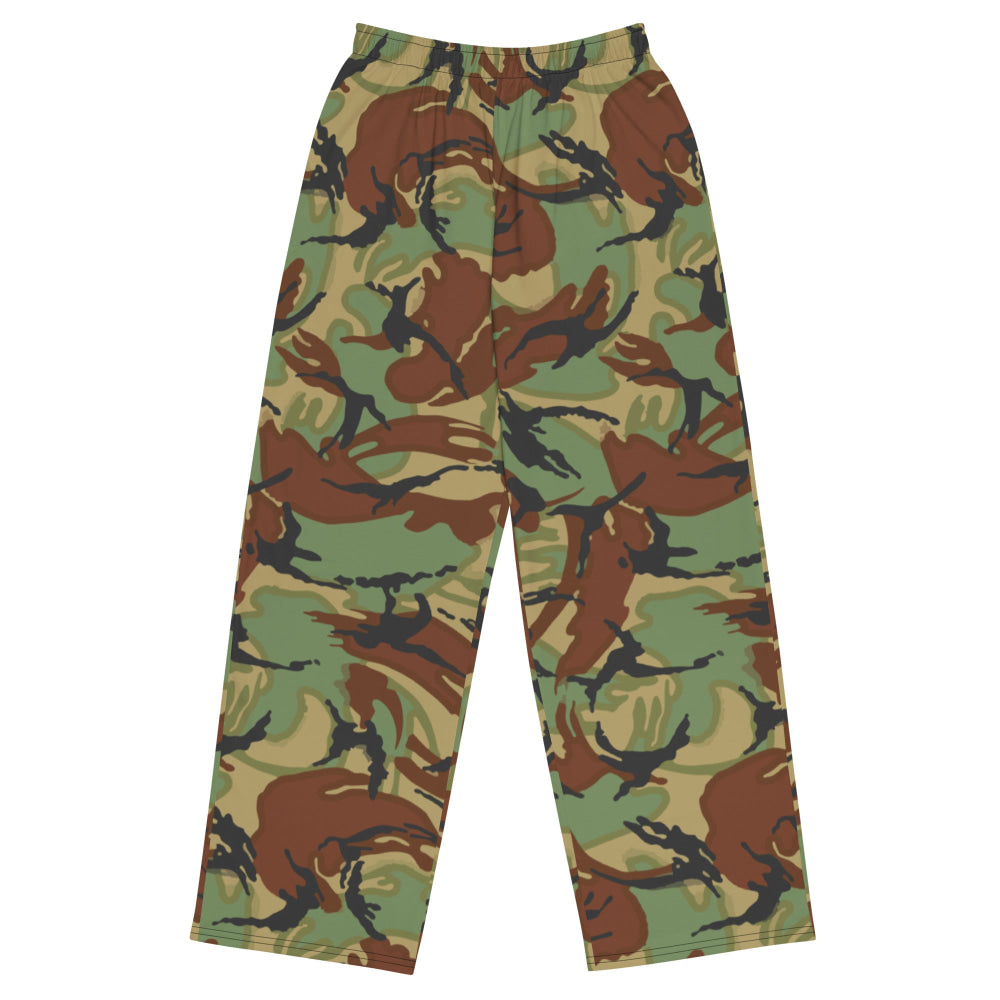 New Zealand Disruptive Pattern Material (DPM) CAMO unisex wide-leg pants - 2XS - Unisex Wide-Leg Pants