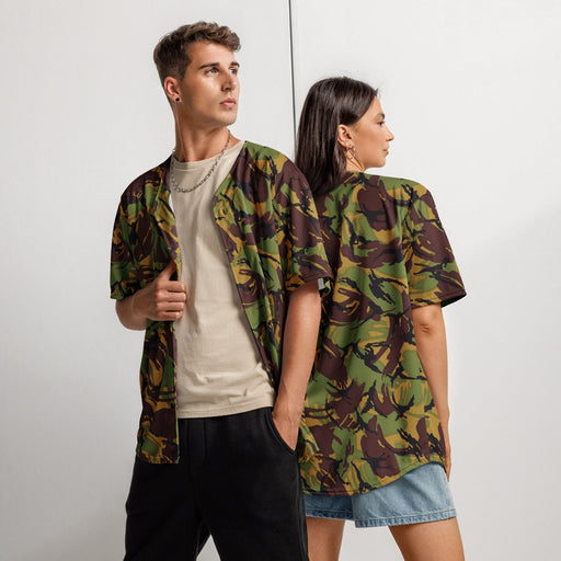 DPM New Zealand Woodland CAMO Unisex Baseball Jersey - 2XS