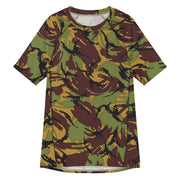 DPM New Zealand Woodland CAMO Mens Short-Sleeve Rash Guard - 2XS
