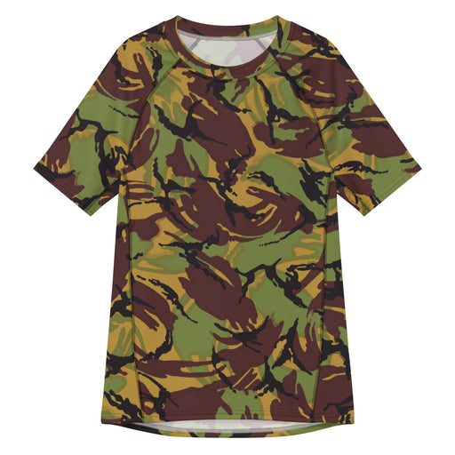 DPM New Zealand Woodland CAMO Mens Short-Sleeve Rash Guard - 2XS - SS
