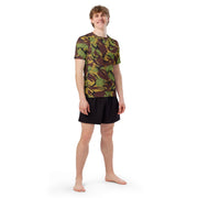 DPM New Zealand Woodland CAMO Mens Short-Sleeve Rash Guard