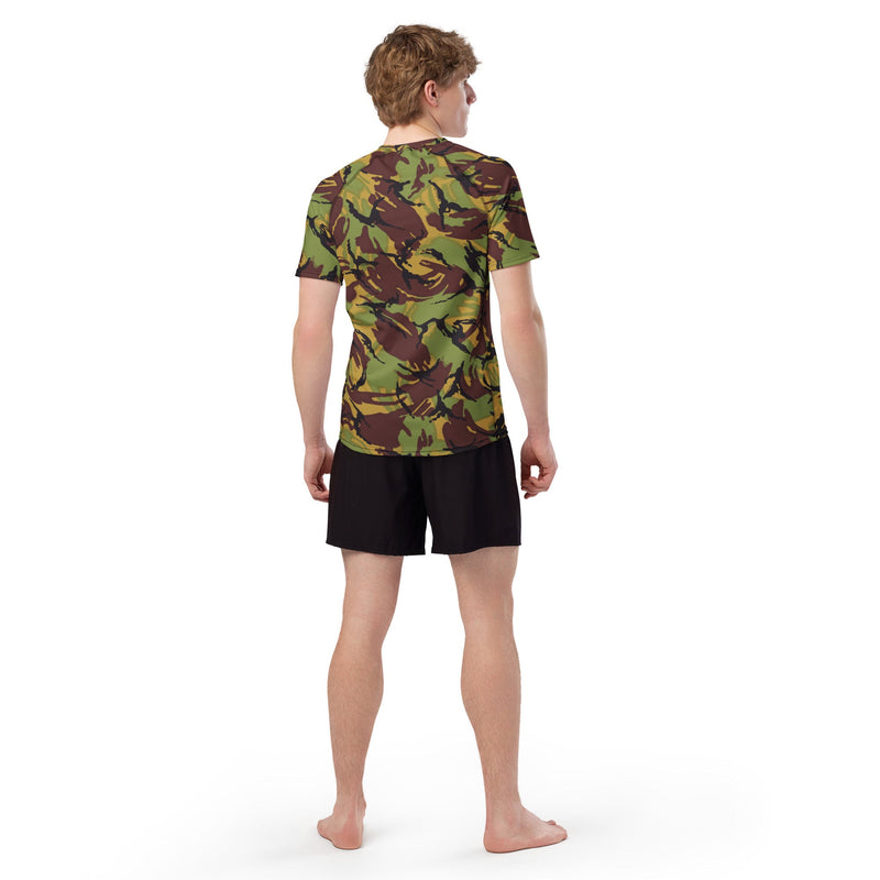 DPM New Zealand Woodland CAMO Mens Short-Sleeve Rash Guard