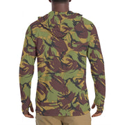 DPM New Zealand Woodland CAMO Mens Sunscreen Sports Hoodie With Thumb Holes