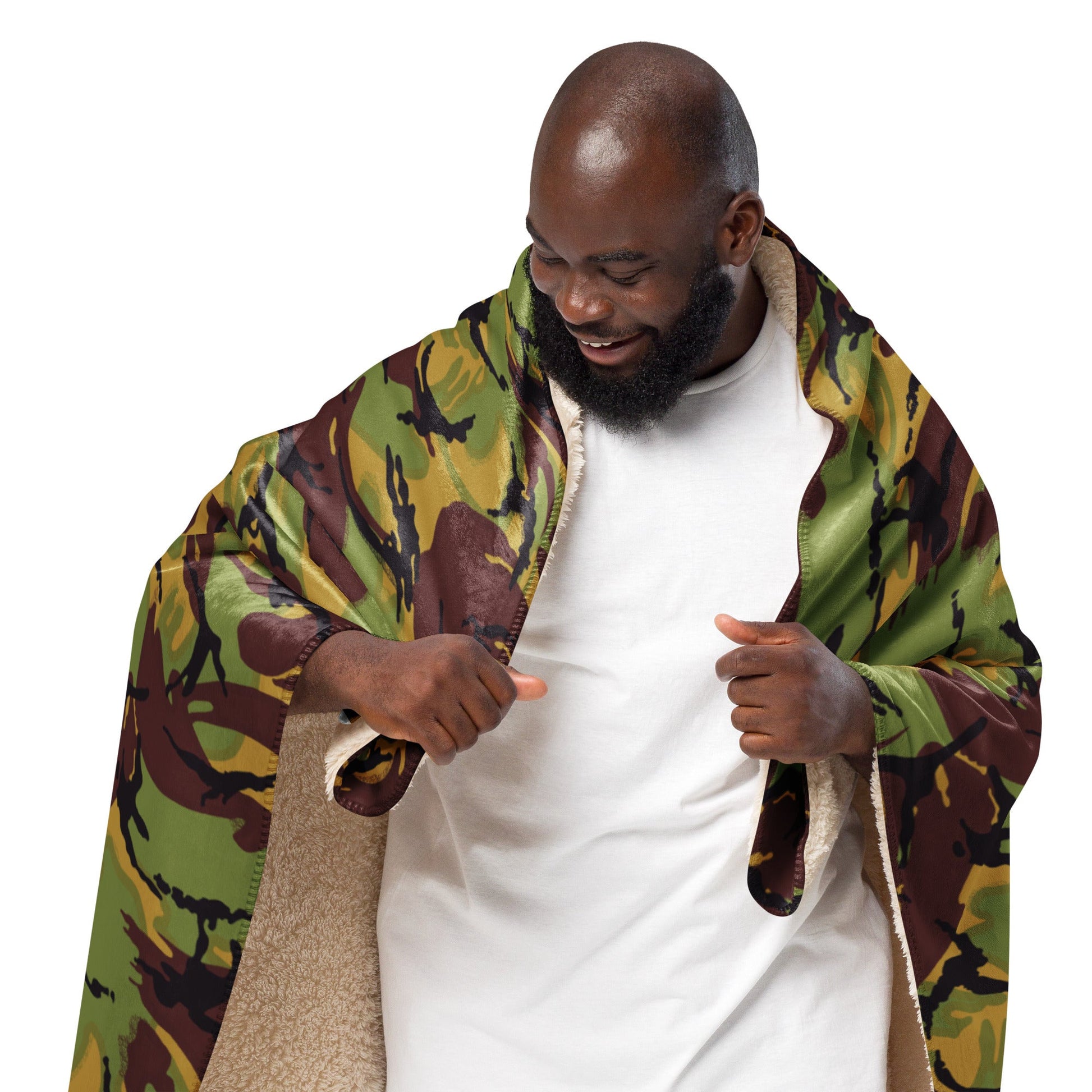 New Zealand DPM CAMO Sherpa Blanket