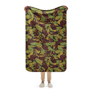 DPM New Zealand Woodland CAMO Sherpa Blanket - 37″×57″