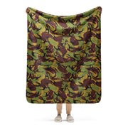 DPM New Zealand Woodland CAMO Sherpa Blanket - 50″×60″