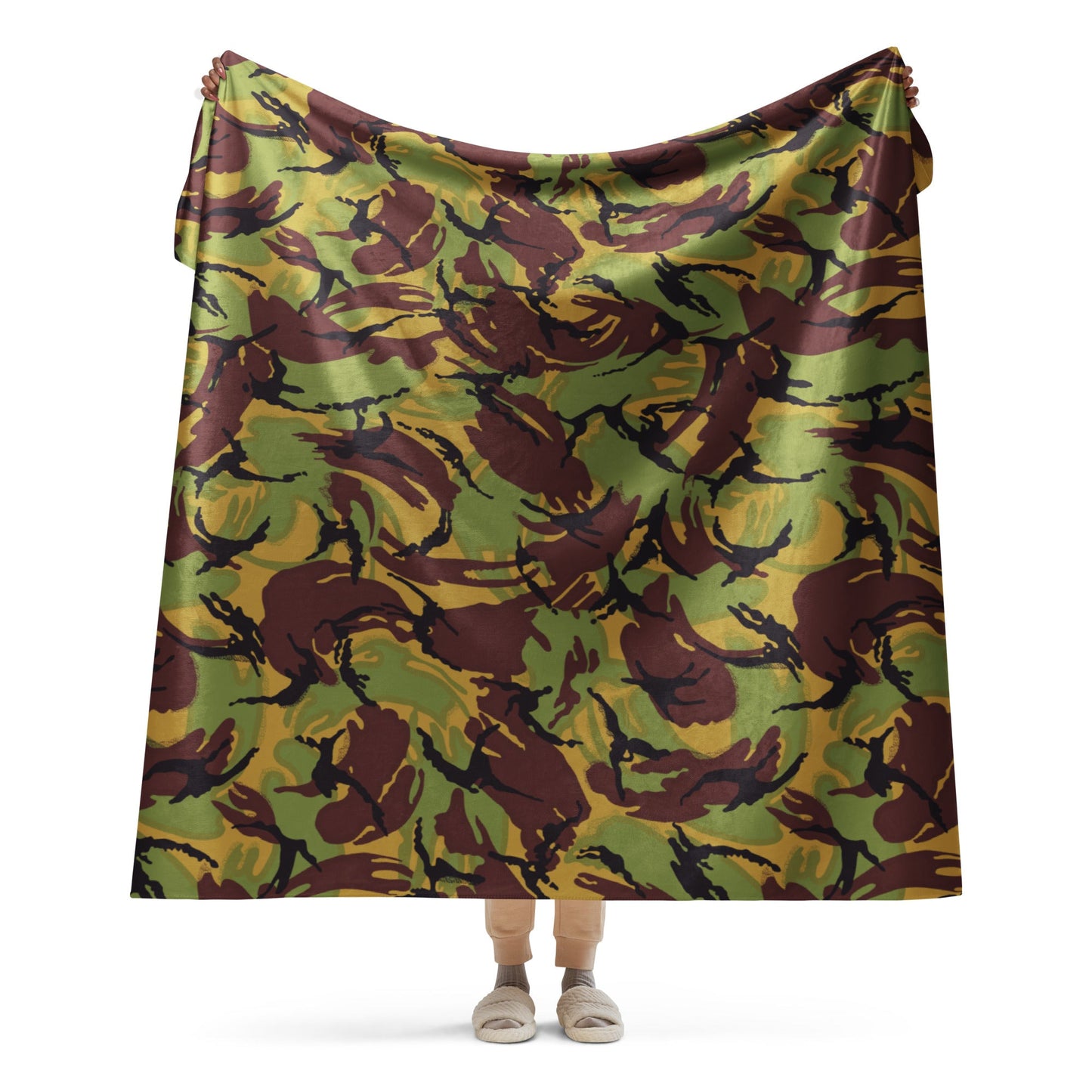New Zealand DPM CAMO Sherpa Blanket - 60″×80″