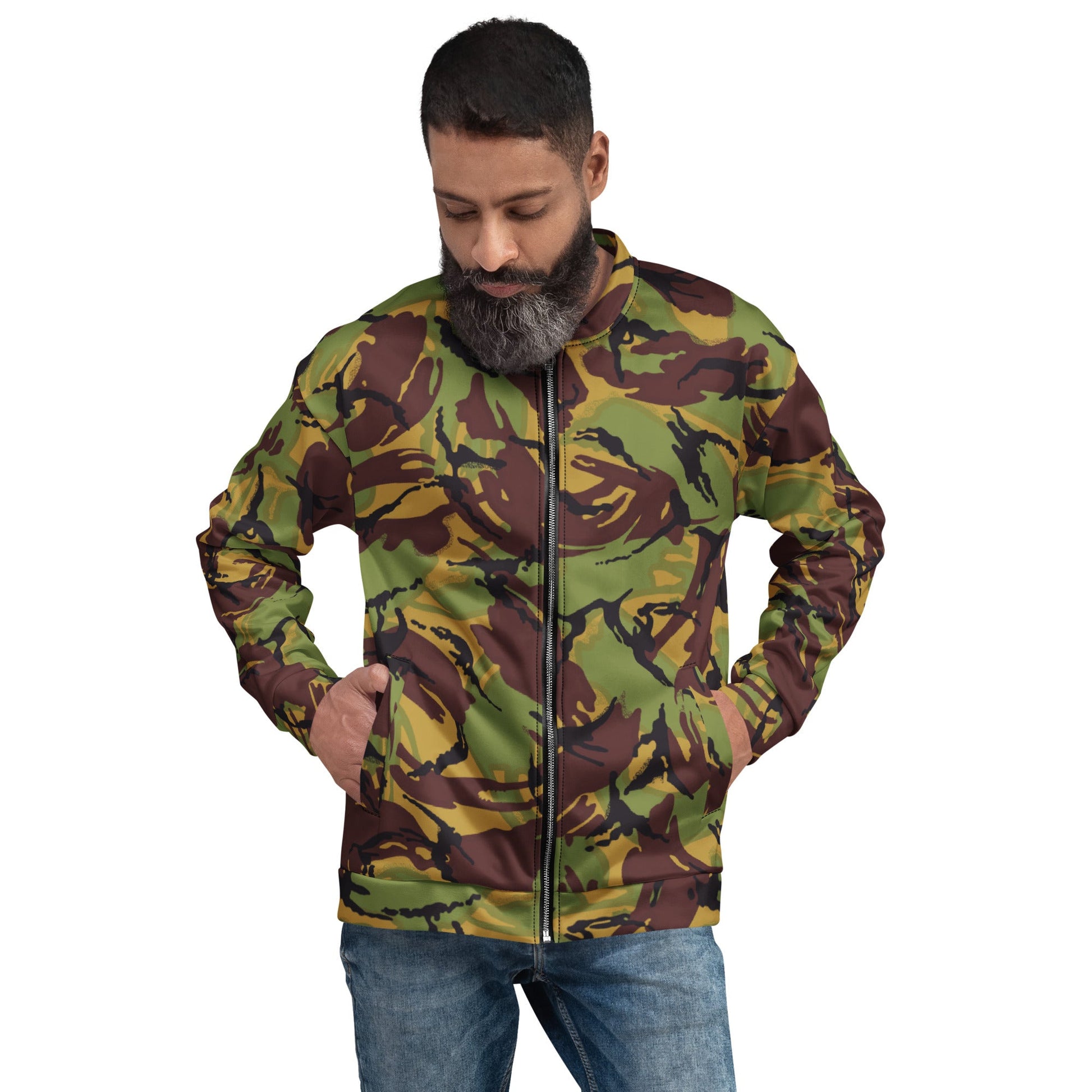New Zealand DPM CAMO Unisex Bomber Jacket - XS - Jackets