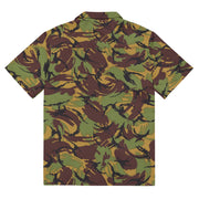 DPM New Zealand Woodland CAMO Unisex Short-Sleeve Button Shirt - Button-Up