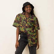 DPM New Zealand Woodland CAMO Unisex Short-Sleeve Button Shirt - Button-Up