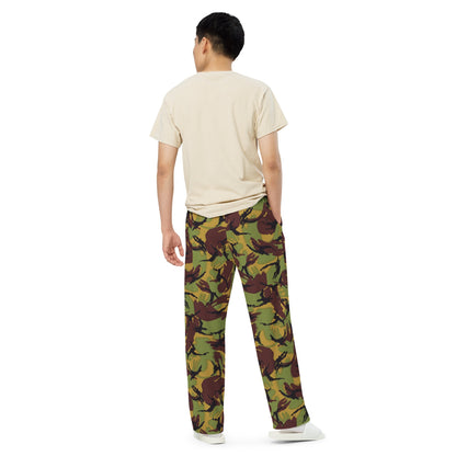 New Zealand DPM CAMO Unisex Wide-leg Pants - Wide-Leg