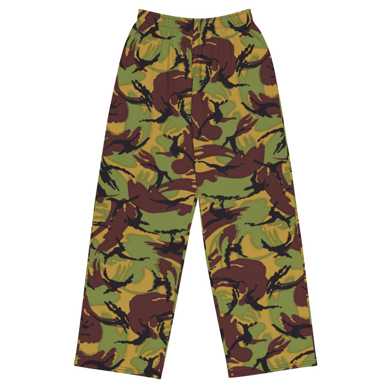 DPM New Zealand Woodland CAMO Unisex Wide-Leg Leisure Pants - 2XS