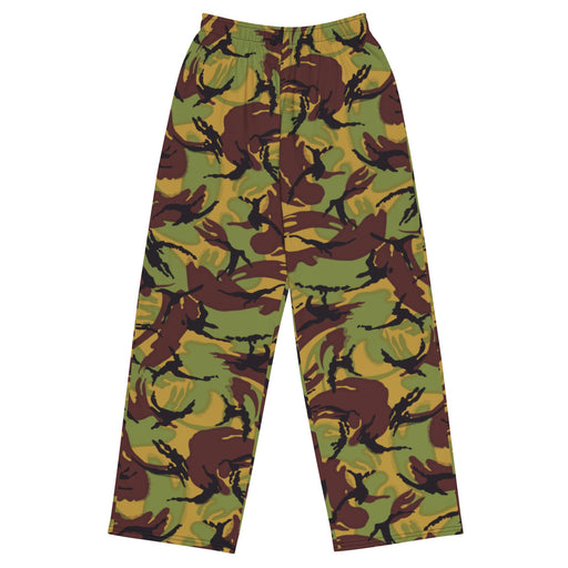 DPM New Zealand Woodland CAMO Unisex Wide-Leg Leisure Pants - 2XS - Pant