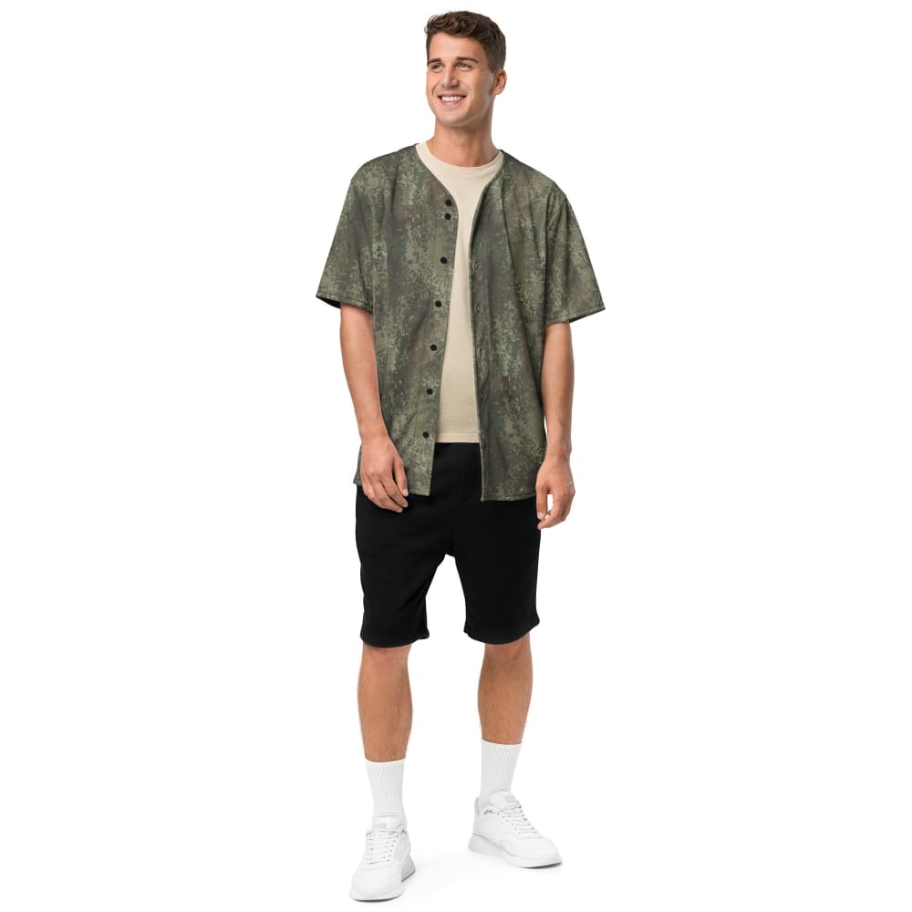 New Zealand Multi-Terrain Camouflage Uniform (MCU) CAMO baseball jersey - Baseball Jersey