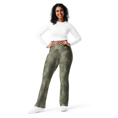 New Zealand Multi-Terrain Camouflage Uniform (MCU) CAMO Flare leggings - Womens Leggings