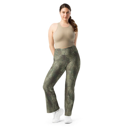 New Zealand Multi-Terrain Camouflage Uniform (MCU) CAMO Flare leggings - Womens Leggings