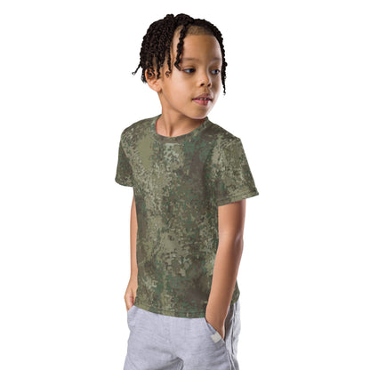 New Zealand Multi-Terrain Camouflage Uniform (MCU) CAMO Kids crew neck t-shirt - Crew Neck T-shirt