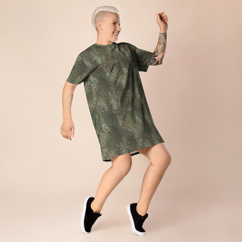 New Zealand Multi-Terrain Camouflage Uniform (MCU) CAMO T-shirt dress