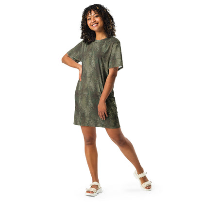 New Zealand Multi-Terrain Camouflage Uniform (MCU) CAMO T-shirt dress - Womens T-Shirt Dress