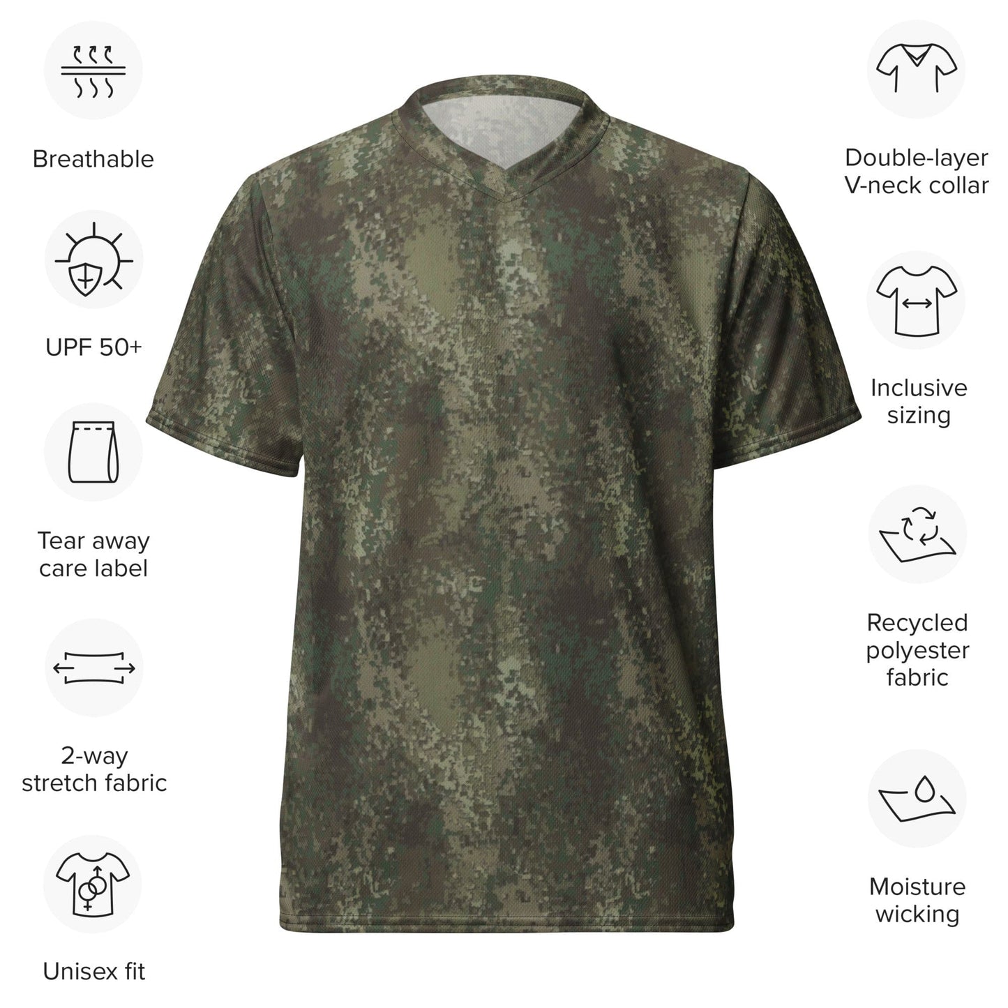 New Zealand Multi-Terrain Camouflage Uniform (MCU) CAMO unisex sports jersey - Unisex Sports Jersey