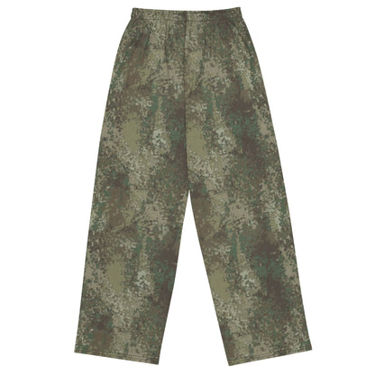 New Zealand Multi-Terrain Camouflage Uniform (MCU) CAMO unisex wide-leg pants - Unisex Wide-Leg Pants