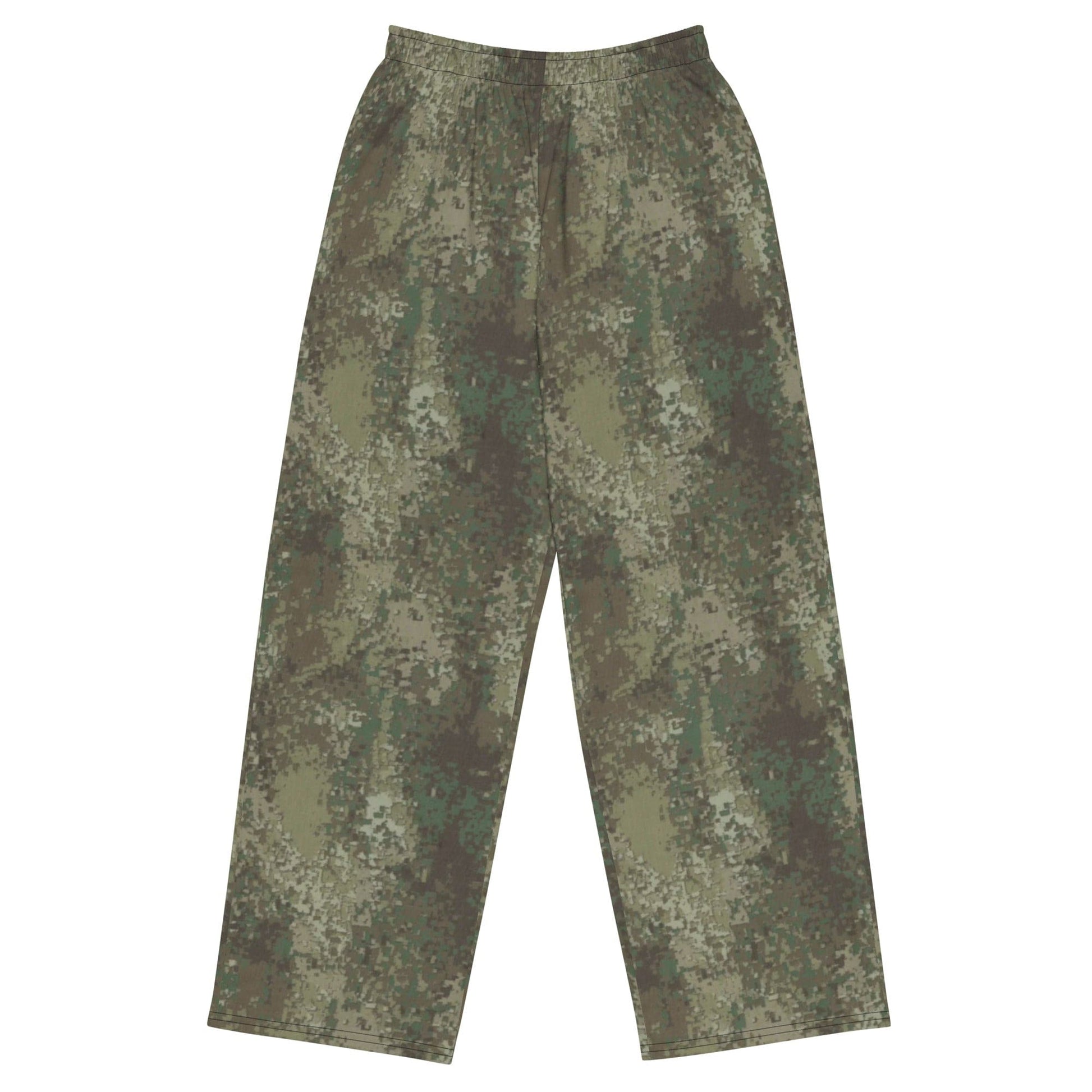 New Zealand Multi-Terrain Camouflage Uniform (MCU) CAMO unisex wide-leg pants - 2XS - Unisex Wide-Leg Pants