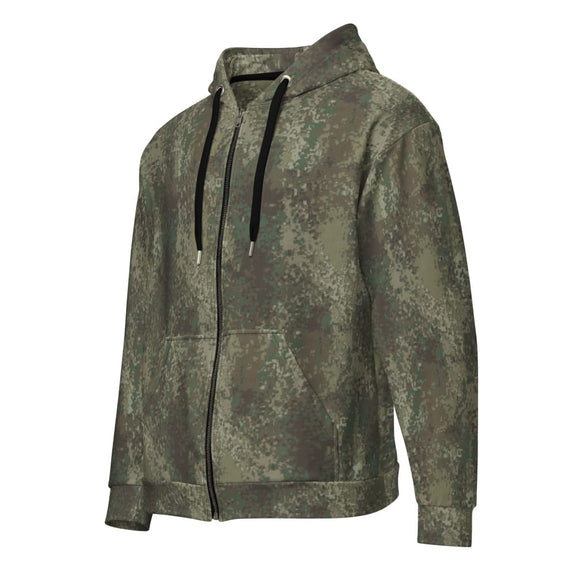 New Zealand Multi-Terrain Camouflage Uniform (MCU) CAMO Unisex zip hoodie - 2XS
