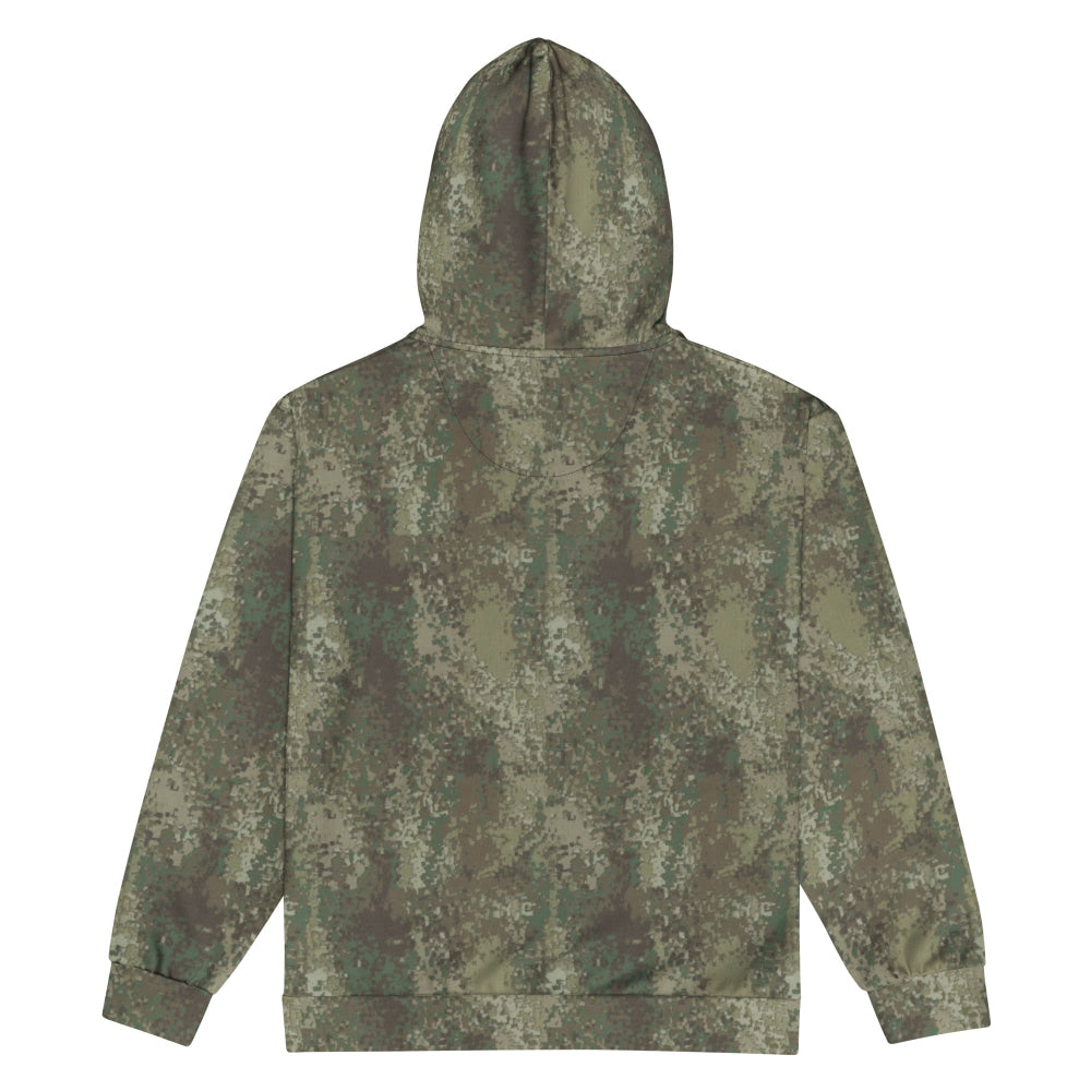 New Zealand Multi-Terrain Camouflage Uniform (MCU) CAMO Unisex zip hoodie - Zip Hoodie