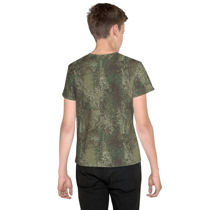 New Zealand Multi-Terrain Camouflage Uniform (MCU) CAMO Youth crew neck t-shirt - Crew Neck T-shirt