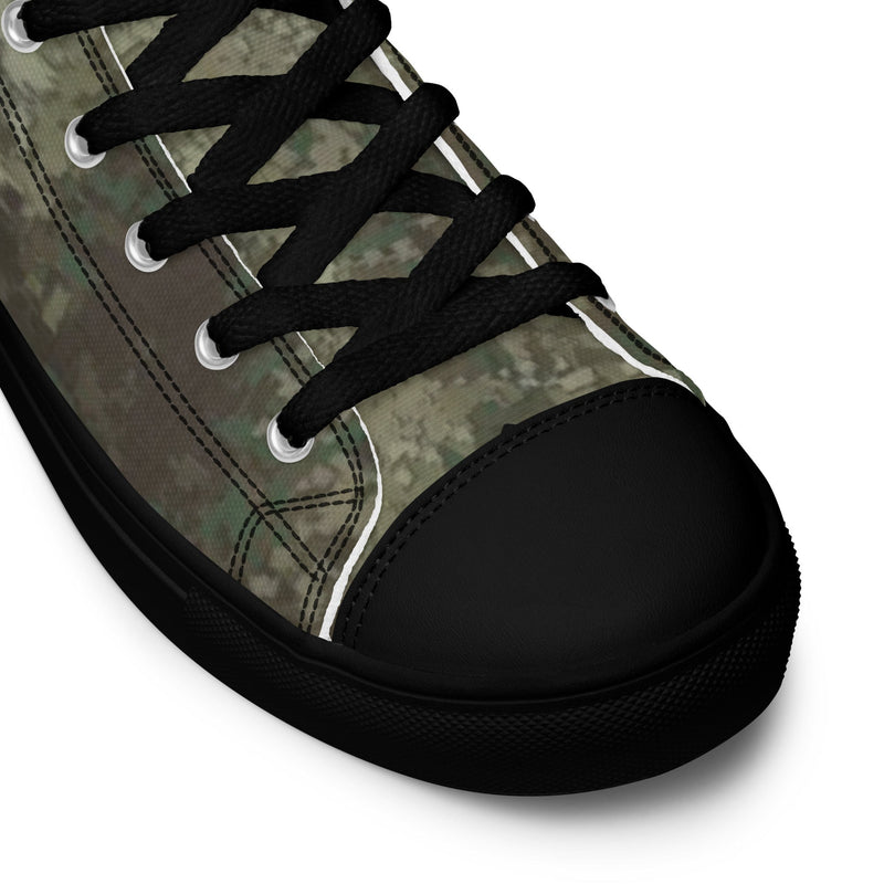 Multi-Terrain New Zealand CAMO Mens High-Top Canvas Shoes