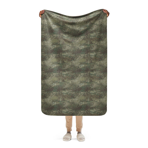 Multi-Terrain New Zealand CAMO Sherpa Blanket - 37″×57″