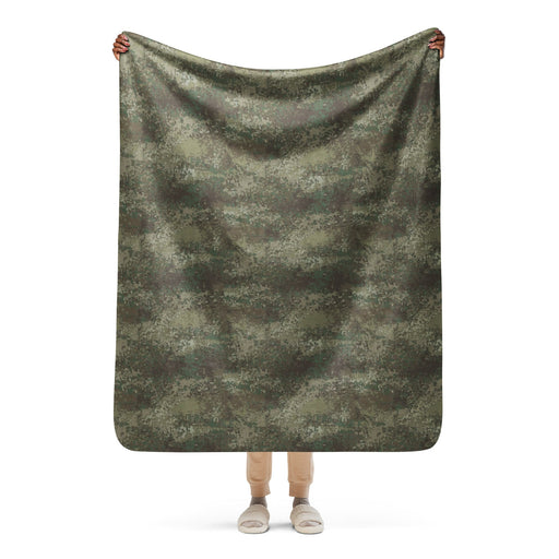 Multi-Terrain New Zealand CAMO Sherpa Blanket - 50″×60″