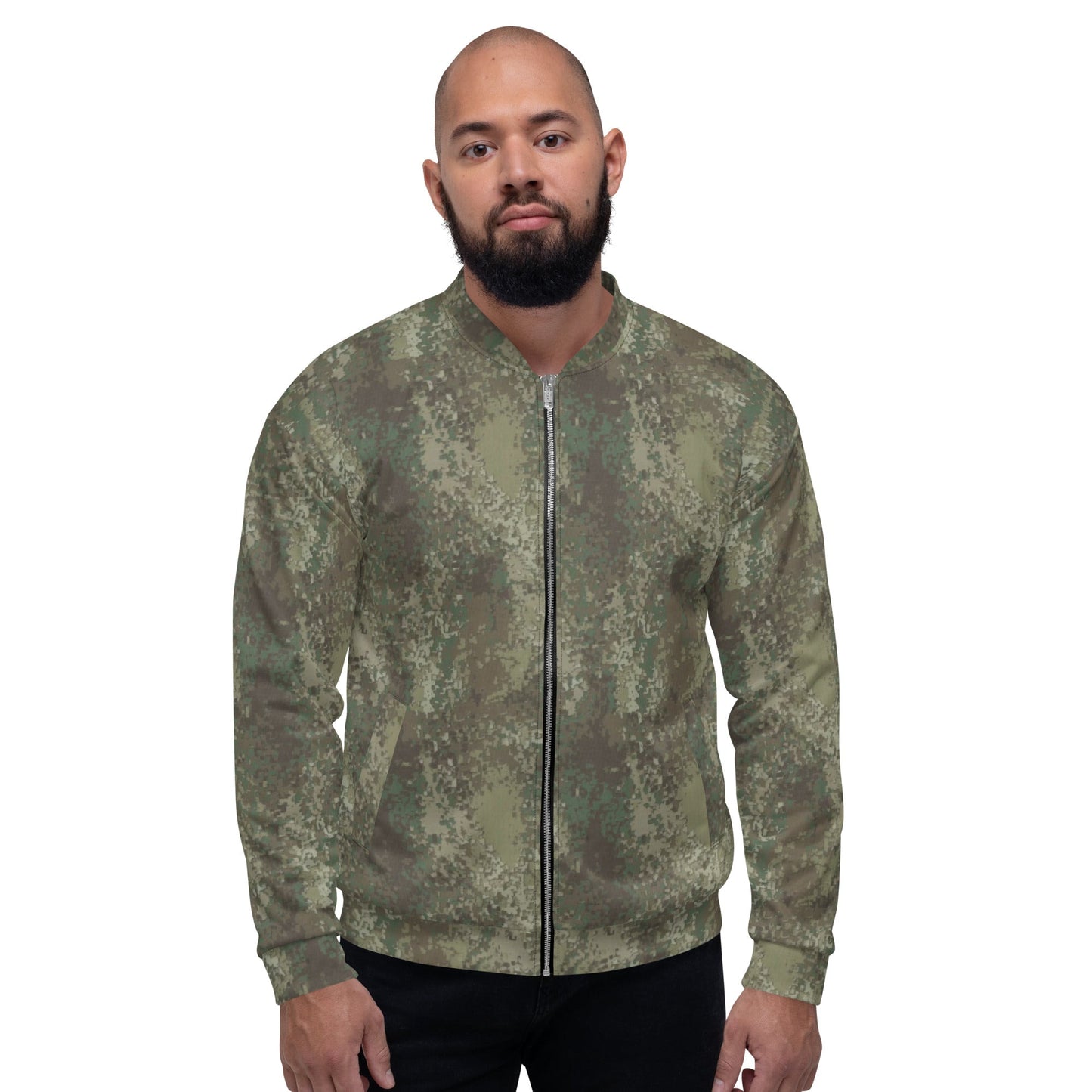 New Zealand Multi-Terrain CAMO Unisex Bomber Jacket - Jackets