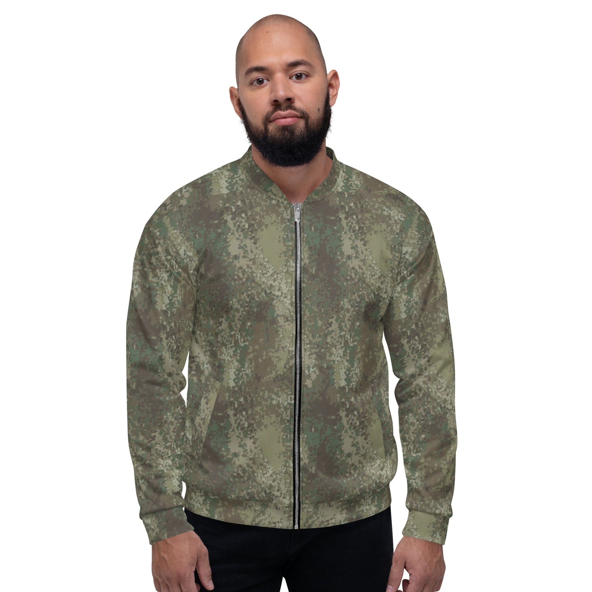 New Zealand Multi-Terrain CAMO Unisex Bomber Jacket - Jackets