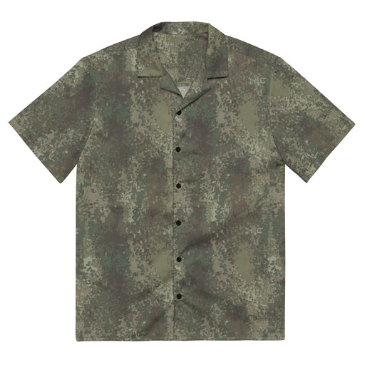 Multi-Terrain New Zealand CAMO Unisex Short-Sleeve Button Shirt - 2XS - Button-Up