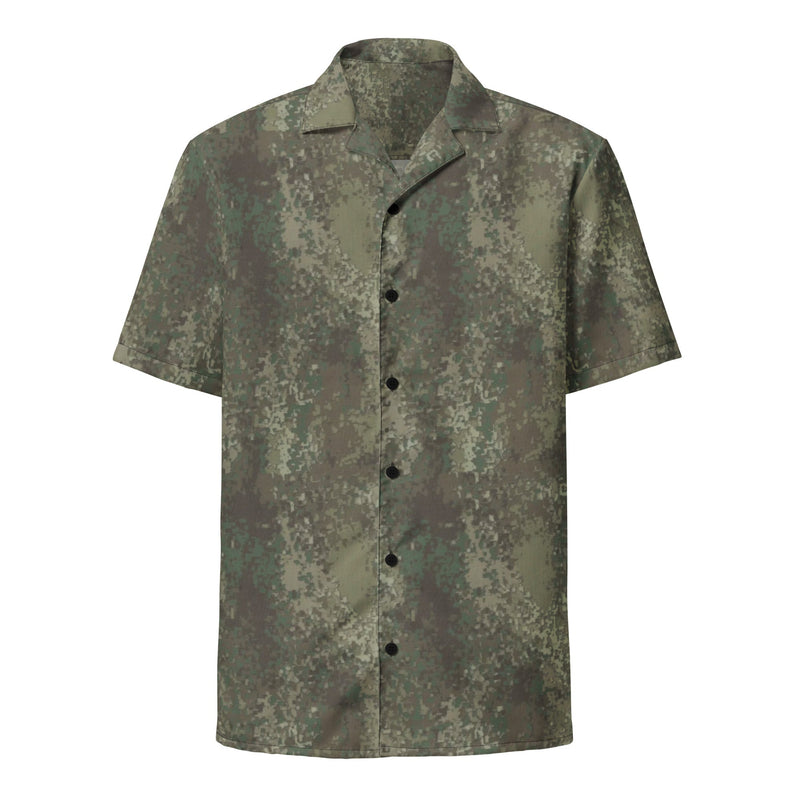 Multi-Terrain New Zealand CAMO Unisex Short-Sleeve Button Shirt - Button-Up