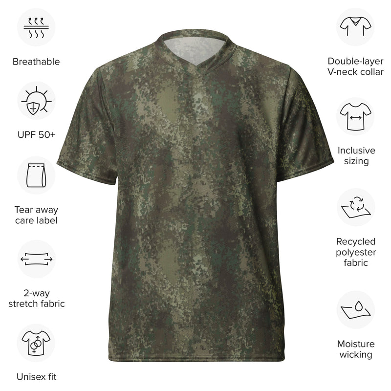 Multi-Terrain New Zealand CAMO Unisex Sports Jersey
