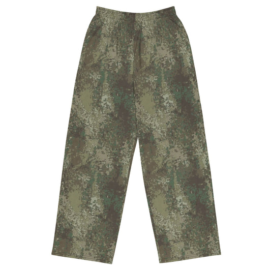 New Zealand Multi-Terrain CAMO unisex wide-leg pants - 2XS - Wide-leg Pants