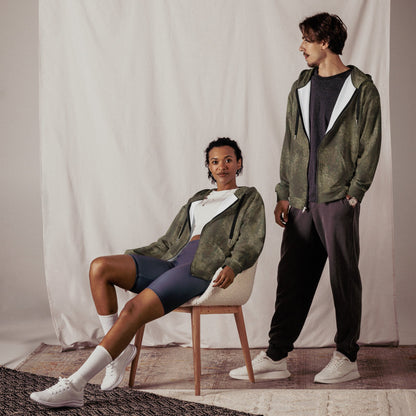 New Zealand Multi-Terrain CAMO Unisex zip hoodie - Zip Hoodies