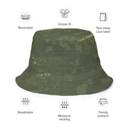 Night Desert Honeycomb CAMO Reversible Bucket Hat - Head