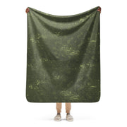 Night Desert Honeycomb CAMO Sherpa Blanket - 50″×60″