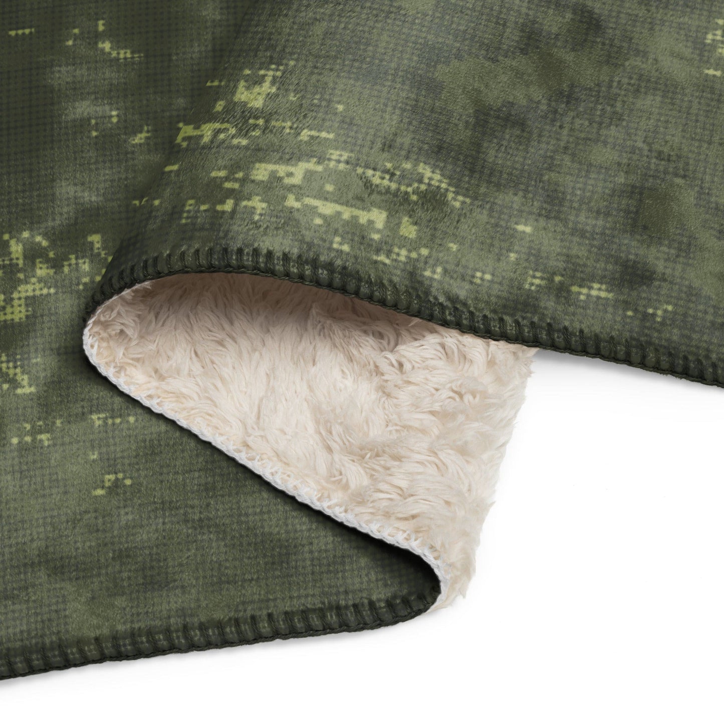 Night Desert Honeycomb CAMO Sherpa blanket - Blanket