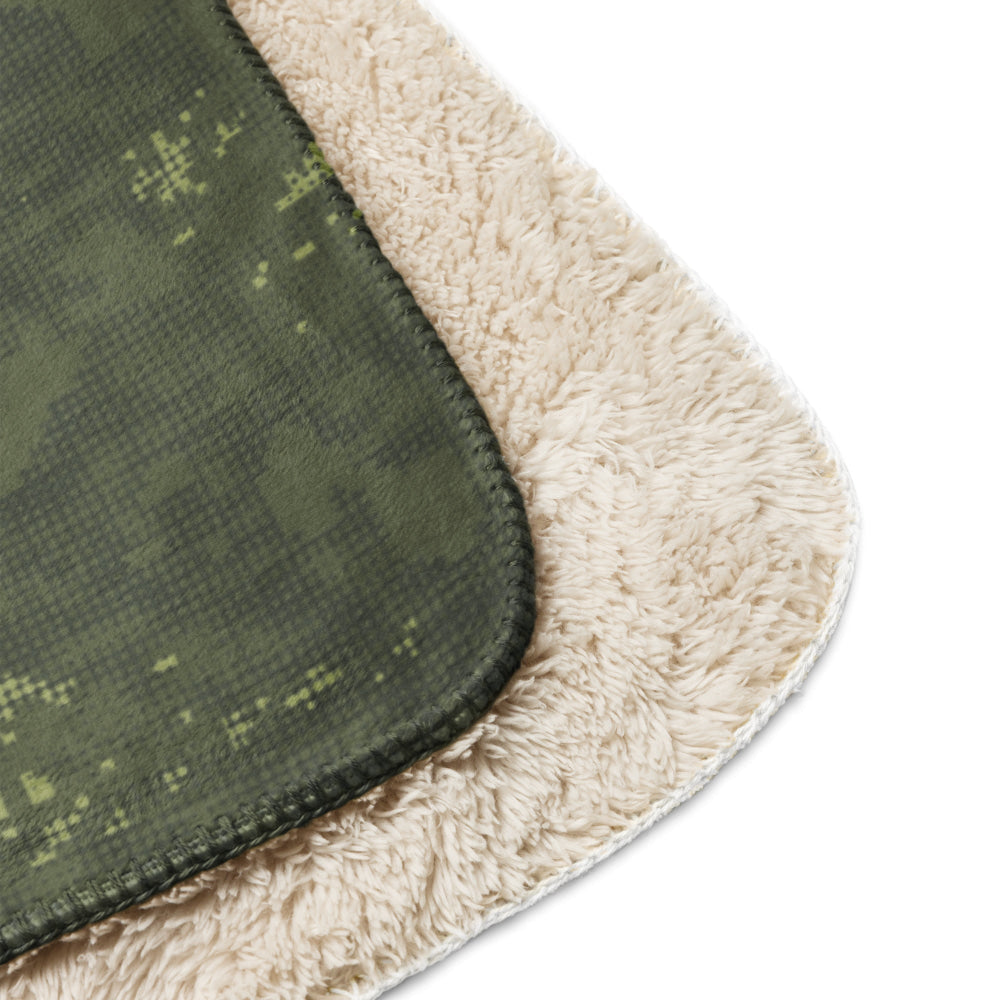 Night Desert Honeycomb CAMO Sherpa blanket - Blanket