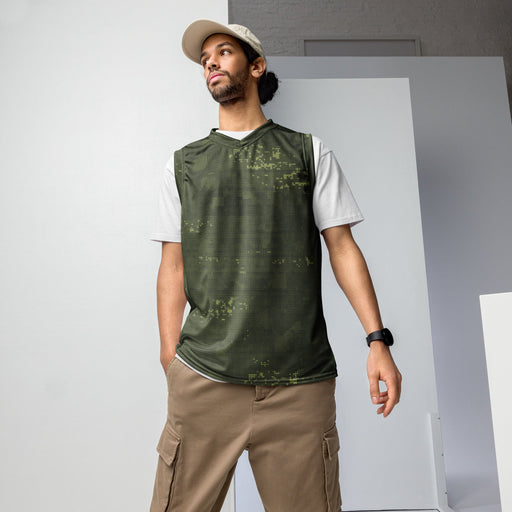 Night Desert Honeycomb CAMO Unisex Basketball Jersey - 2XS